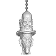 VPCfront.png Voodoo Pull Ball Chain or Keychain Knob | Handle | Fob | Finials