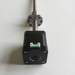 Capture d’écran 2017-05-23 à 15.45.51.png Free STL file RobotDigg bespoke ball screw linear stepper・3D print object to download