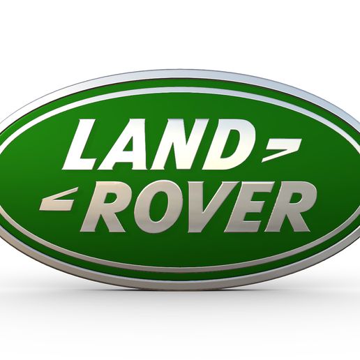 land rover logo - 3D model önizlemesi