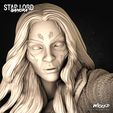 05.jpg Wicked Marvel Gamora Sculpture: Guardians of the Galaxy - Tested and ready for 3d printing