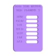 cima.stl Plant Watering Reminder Helper