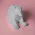 PhotoRoom-20240229_005037.png Sitting Bear [LOW POLY]