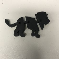 IMG_6333.jpg Super Flexy Articulated lion ( print in place)