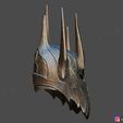 06.jpg Sauron Helmet - Lord Of The Rings 3D print model