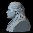 Geralt07.RGB_color.jpg Geralt of Rivia from The Witcher, 3d Printable Bust