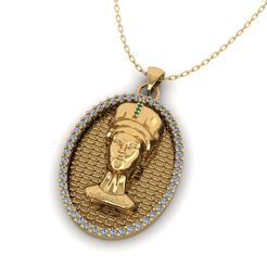 1.jpg 3D file Pharaoh Pendant P 068・Model to download and 3D print