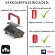 PATREON-14.png STL-Datei V8 + V12 + V16+ DOSENKÜHLER FÜR NORMALE UND MINI-DOSEN / PASSEND FÜR DIE MEISTEN DRUCKER・3D-druckbares Design zum Herunterladen