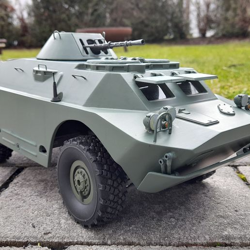 BRDM-2 RC 1:16 Detail Upgrade Kit | Realistic Scale Parts | WPL Compatible
