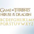 assembly4.jpg Letters and Numbers HOUSE OF THE DRAGON / GAME OF THRONES Letters and Numbers | Logo