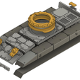 armoredDeckDrawing.png Fichier 3D Tank - 28mm・Modèle pour imprimante 3D à télécharger, tabletop-terrain