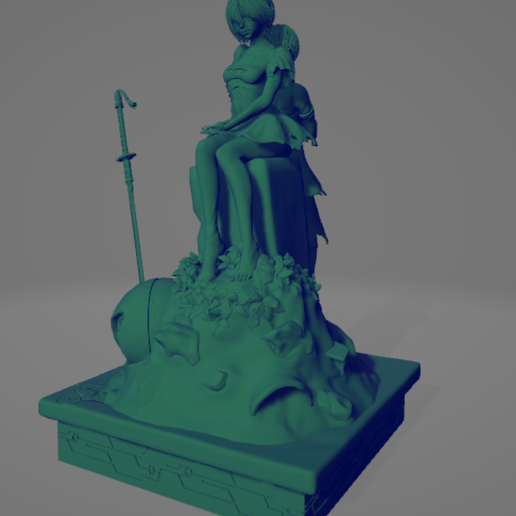 Nier Automata 3D model