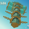 Folie6.png Zonai Energy Cell Holster - Zelda Tears of the Kingdom - Life Size