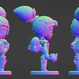PREVIEW1.png Janet Action Figure - Brawl Stars