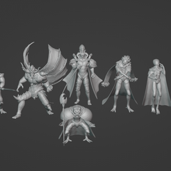 Екранна-снимка-1973.png STL-Datei Yugioh Dark World 3d Druck stl Modell Figur Pack 2 DDM・3D-druckbares Modell zum Herunterladen