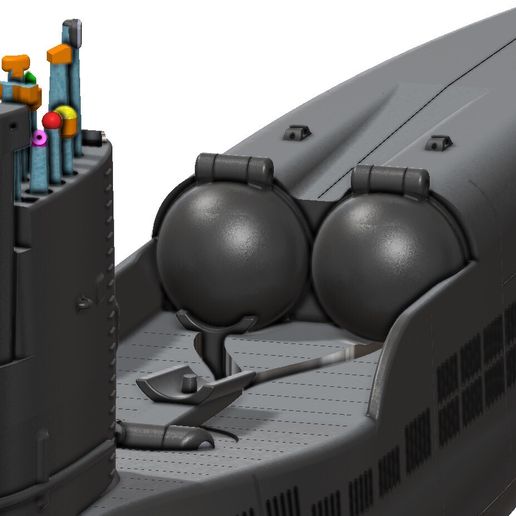 🧸 USS Growler (SSG-577) – Articulated Regulus Missile Submarine | Large ...