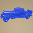 A.png Cadillac V-16 Roadster 1930 PRINTABLE CAR IN SEPARATE PARTS