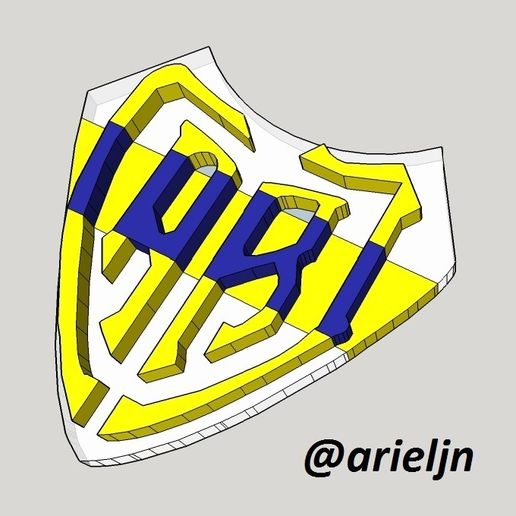 Escudo_Boca_Antiguo_-_con_relieve.jpg Armoiries de Boca Juniors 1922-1955