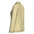 Girls-Button-Up-Jacket-With-Cargo-Pockets_4.png Girls Button-Up Jacket With Cargo Pockets | Marvelous / Clo3d / obj / fbx