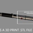 MV-4.jpg Darth Maul Clone Wars Lightsaber Variant - 3D Print .STL File