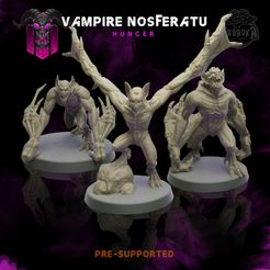 3-Hunger-Vampire-Nosferatu-MMF.jpg STL file Vampire Nosferatu - The Army of Hunger・3D print model to download