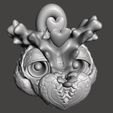 valentines-dragon1.jpg valentine spirit dragon monster game jewellery pendant necklace