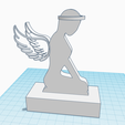 angel-statue-2.png Abstract Sculpture Statue  "Kneeling Angel" Gift Home Decor Figurine, Protection angel, Blessings, Love Angel