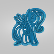 CookieCutter_MyLittlePony_WYO3DP_FlutterShy.png Set of 7 My Little Pony Imprint Cookie Cutters