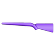6-Rifle Stock_Side-B.STL Minature Gun & Gun Rack