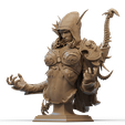 8.450.17.png SYLVANAS WINDRUNNER Bust 3D Print