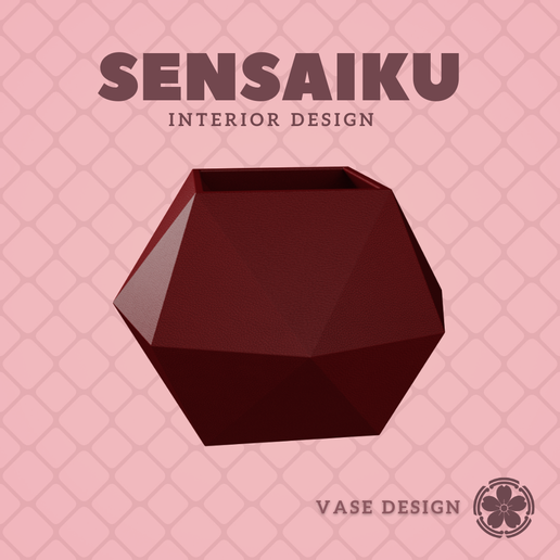 71. Cube 71 Custom Vase Design: Personalized Forms for Miniature and Modern Spaces - Ikebana Home Decoration for Modern Diorama