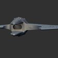 11.jpg Leviathan AXE Blade Head (No Wood)  - Weapon Kratos - God Of War 3D print model