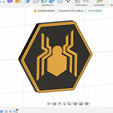 neodymium-magnet-5.png Fridge magnet - Spider Man Logo