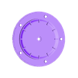 Clock_mount_for_5x130mm_chainring_-_hour_marks.stl Free STL file Chainring clock for 5x130mm aero time trial chainring・3D printable object to download