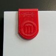 straight_display_large.jpg 'Maker Clips'... Paper Clips / Mini Bookmarks for MakerBot users