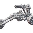TrikeWithDriverAndGunner2.jpg Space Dwarfs (4 bikes, drivers, walker, and minis)