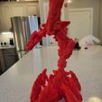 Dune Striker, Articulating Dragon, Flexi Articulated Scorpion Beast, Print in Place, No Supports, Fantasy Creature