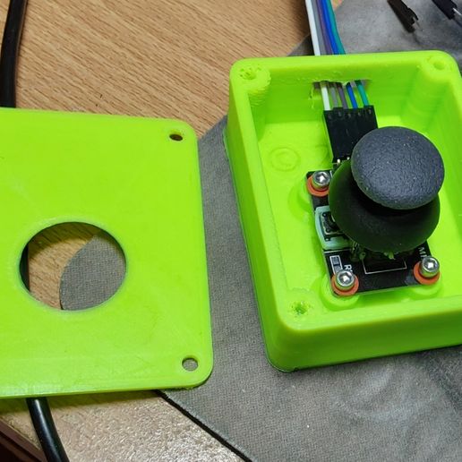 Arduino Joystick Box 3D model