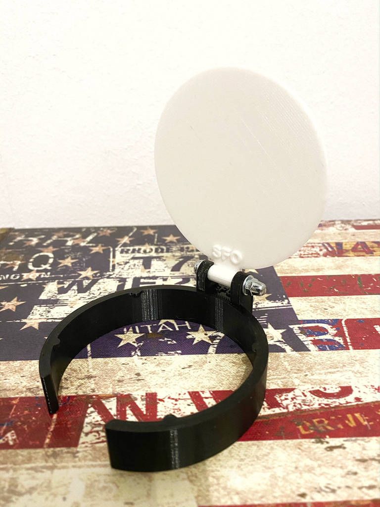 Download free STL file Godox V1 Flash Bounce Card Diffuser Neewer V1