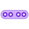 50x16_3-5.stl 50x16 connector, Ø 3.5 mm screw