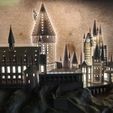 2.jpg Hogwarts castle 3D pictureframe