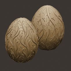 SmartSelect_20230320-200949_Nomad-Sculpt.jpg Fichier STL Oeufs de Pâques (bougies) pack2・Plan imprimable en 3D à télécharger