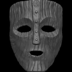 BPR_Render 3.jpg Archivo STL gratuito Loki Mask (película de la máscara, Jim Carrey)・Idea de impresión 3D para descargar, Byambaa