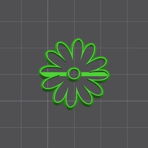 Flor1.jpg Pack Cutter polymer clay / cookies flower shape