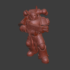 WordWarrior-Front.png Fichier STL gratuit Porteurs de mots 32 mm PRESUP・Design à télécharger et à imprimer en 3D