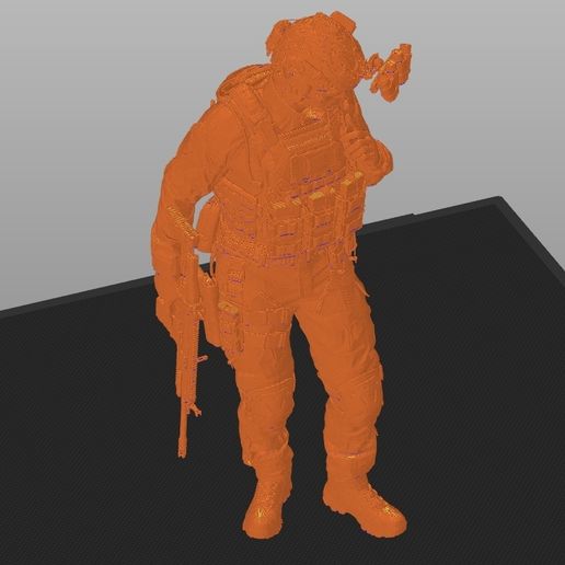 🫡 Soldier Ops 21: Elite Forces・ STL File for 3D printing・Cults