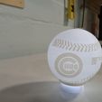 IMG_20230120_183803464.jpg Chicago Cubs Beyzbol Işığı, TEALIGHT, OKUMA IŞIĞI
