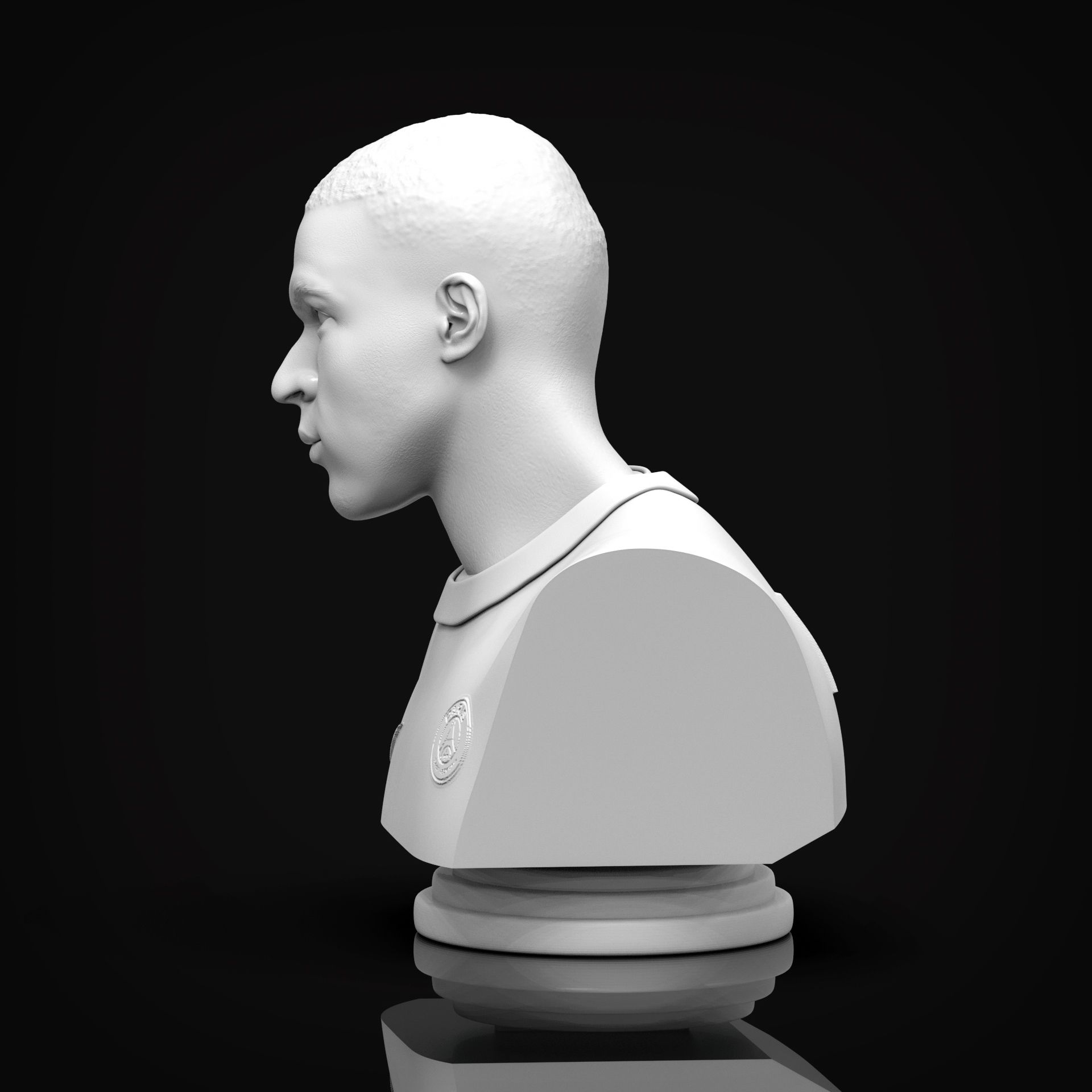 Preview_4.jpg Archivo STL Busto imprimible en 3D de Ylian Mbappe・Modelo de impresión 3D para descargar, niklevel