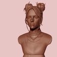 18.jpg Billie Eilish portrait sculpture 1 3D print model