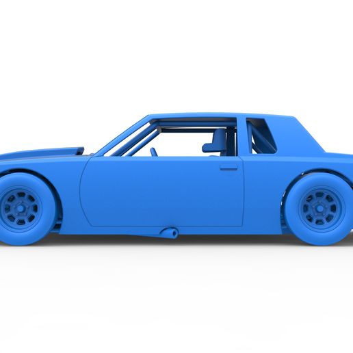 🏎️ Diecast vintage NASCAR race car Scale 1:25・ 3D File for ・Cults