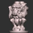 monkey167.jpg Three Wise Monkeys 3D model